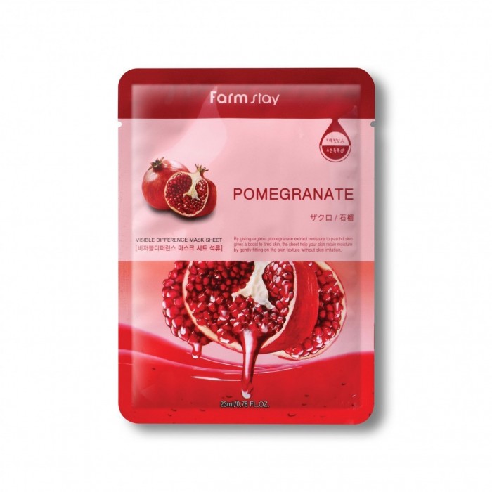 By giving organic pomegranate extract moisture to parched By giving organic pomegranate extract moisture to parched